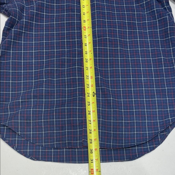 Ralph Lauren size medium Navy and Red flannel Checkered Shirt - Picture 10 of 10